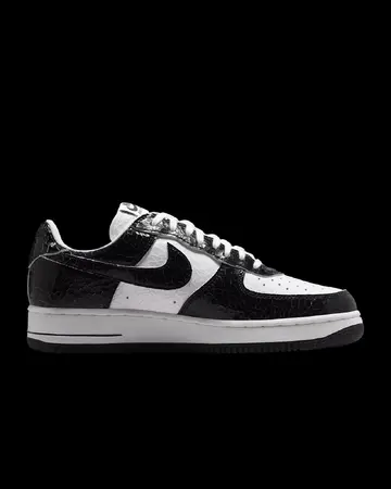 Nike Air Force 1 '01 Cracked Leather Black