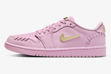 Der Jordan 1 Low Method of Make Pack in Perfect Pink von außen