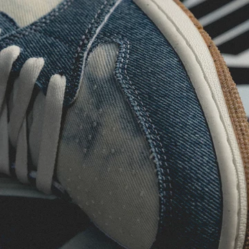 Jordan 1 High Denim Obsidian Detail