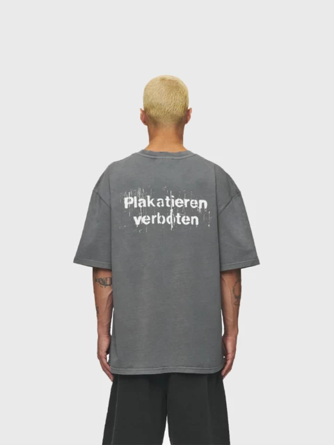 Gulati Oversized Tee Vintage Grey Image