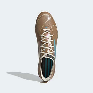 Bad Bunny x Lionel Messi x adidas F50 Bright Cyan Upper