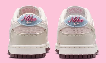 Nike Dunk Low Valentines Day 2026 von hinten