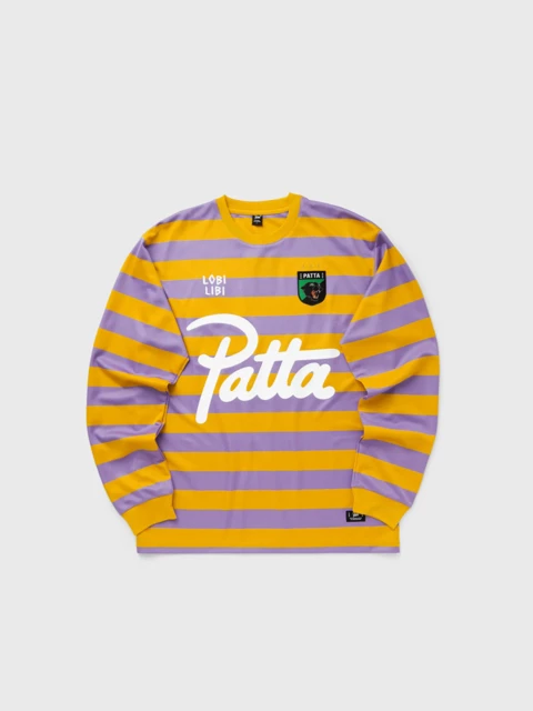 Striped Longsleeve Football Jersey Image