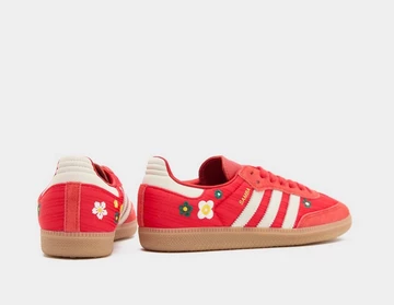Liberty London x adidas Originals Samba OG Red von hinten