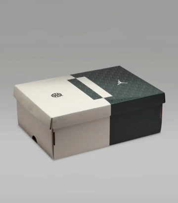 Jordan 1 Low Quai 54 Off Noir Box geschlossen