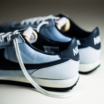 Nike Cortez Blue Denim Twill Lookbook detail hinterer Teil
