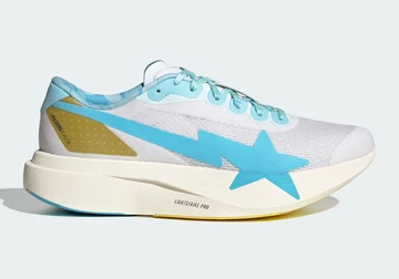 A Bathing Ape x adidas Adizero Evo SL Blue Pink Gold
