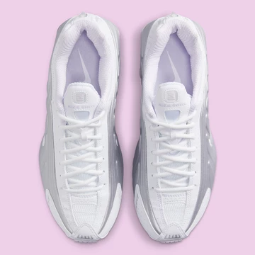 Nike Shox R4 Metallic Purple von Oben