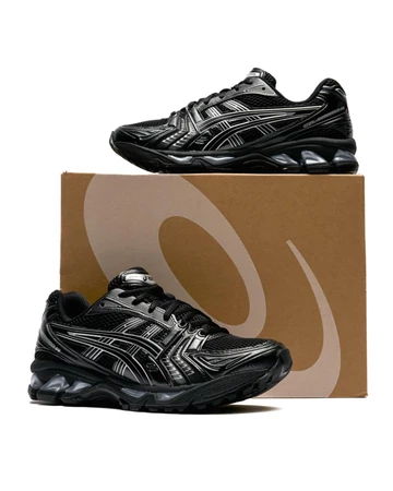 ASICS GEL-Kayano 14 Black Pure Silver - Mit Karton