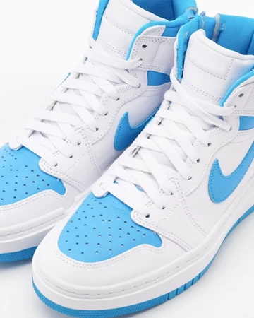 Jordan 1 Elevate High Dark Powder Dust Detail Zunge