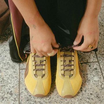 Asphaltgold x Puma H-Street Saffron von oben