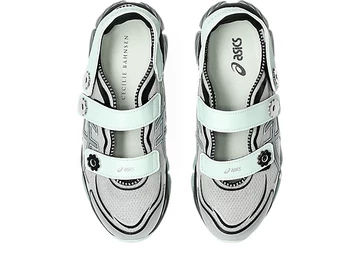 Cecilie Bahnsen x ASICS Gel-Quantum 360 VIII Pack Silver/Clearly Aqua Paar von oben