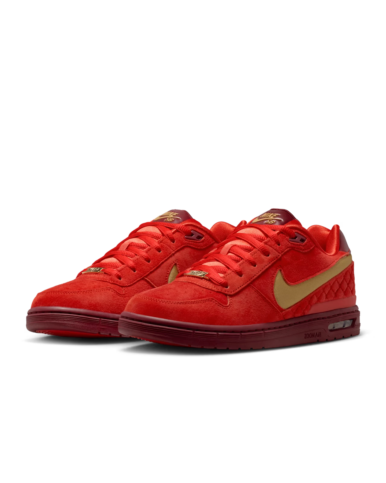 Paul Rodriguez × Nike SB P-Rod 1 Habanero Red IQ5648-600  display picture 1