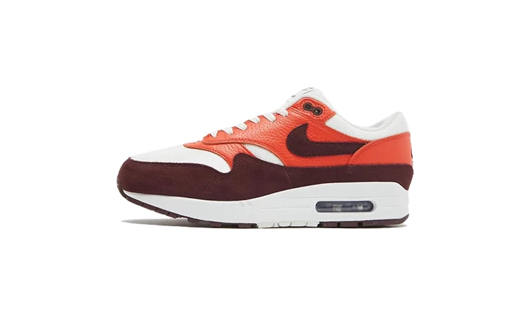 Air max 1 red black online