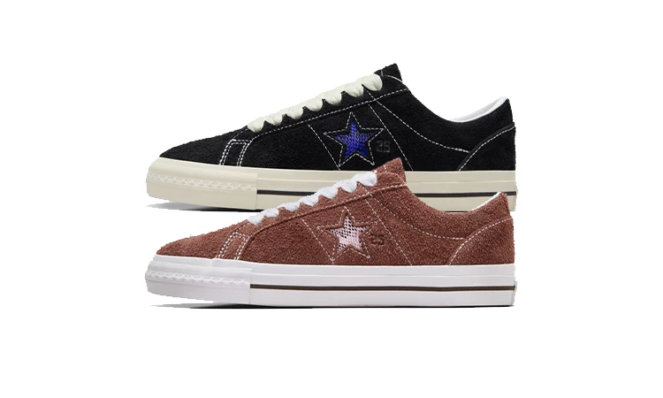 Die Quartersnacks Converse CONS One Star Pro von der Seite auf weißem Hintergrund