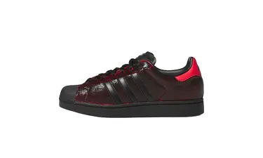 Anthony Edwards x adidas Superstar II Core Black Pure Ruby