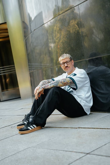 Der schwarze adidas Samba XLG - latest Pick Up