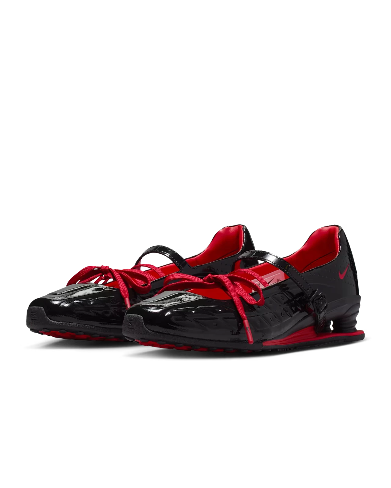 LABELHOOD x Nike Shox Z Calistra Black & University Red DA6672-100