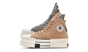 Rick Owens Converse DBL DKRSTR Overdye Chuck 70 Pack