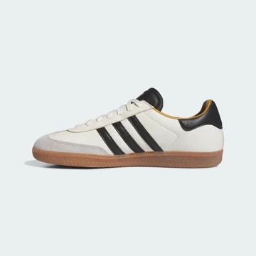 Die Innenseite des JJJJound adidas Samba Off White