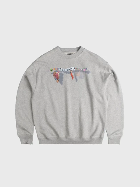 RASSVET BRACELET CREWNECK KNIT SWEATER Image