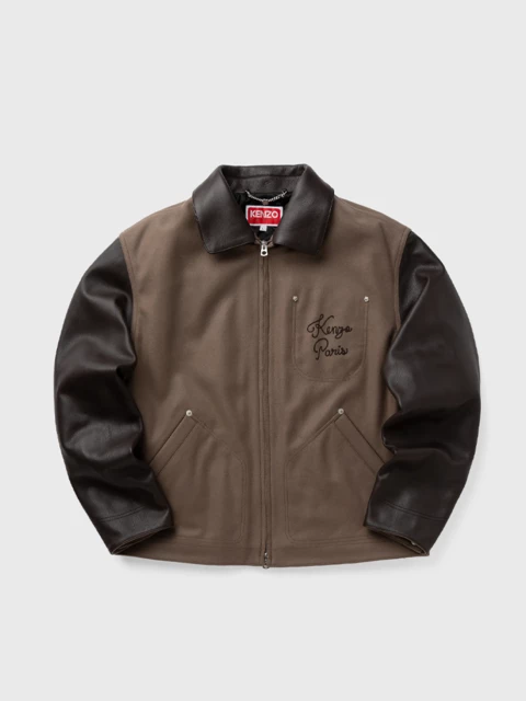 Chainstitch Leather Jacket  Image