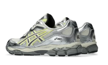 emmi Asics Gel-NYC Huddle Yellow leicht schräg von hinten