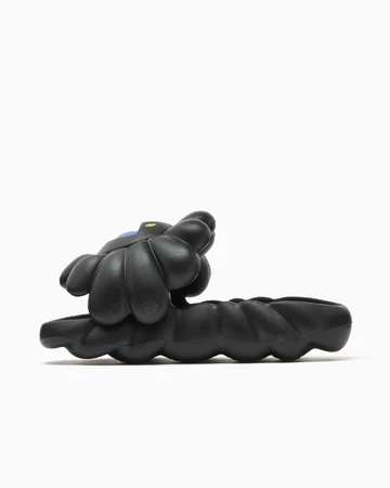 Takashi Murakami x Ohana Hatake Full-Bloom Slides Black Blue Außenseite