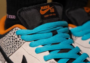 SB Dunk Low Safari Olympics Detailbild