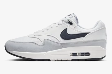 Air Max 1 Pure Platinum Dark Obsidian außen