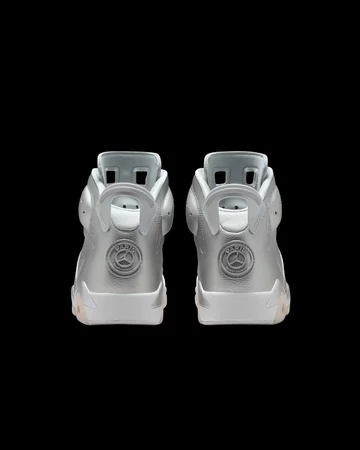 PSG x Nike Air Jordan 6 Metallic Silver Fersen