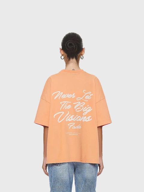 Berri Heavy Oversized Tee Washed Apricot Image