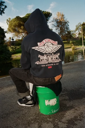 Levi’s x Air Jordan Apparel Collection Mood Hoodie