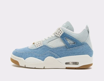 Jordan 4 Worn Blue Denim Außenseite