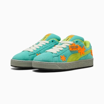 Scooby-Doo! x Puma Suede XL Paar von der Seite