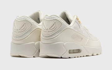 Slawn x Nike Air Max 90 White Paar Fersen