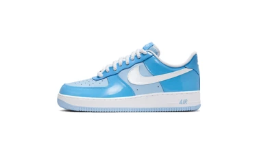 Air Force 1 Psychic Blue White Patent