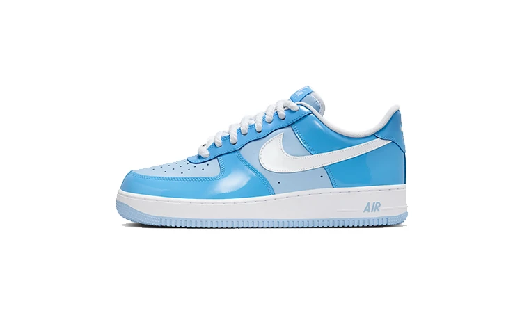 Air Force 1 Psychic Blue White Patent