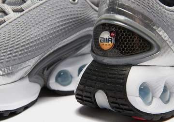Air Max DN Metallic Silver Ferse + Upper Details