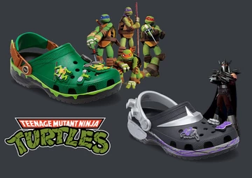 Teenage Mutant Ninja Turtles x Crocs Classic Clog Pack schräg