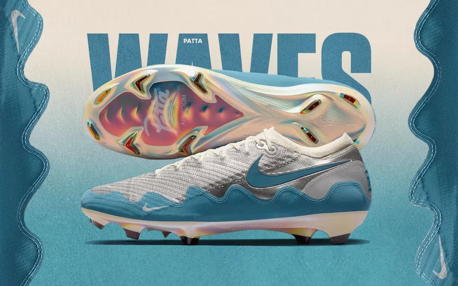 Patta x Nike Mercurial Vapor 16 Elite Wave Noise Aqua IQ3365-002