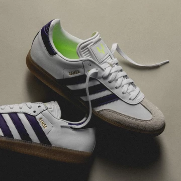 Lionel Messi x adidas Samba Unipur von oben