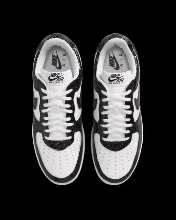 Nike Air Force 1 '01 Cracked Leather Black