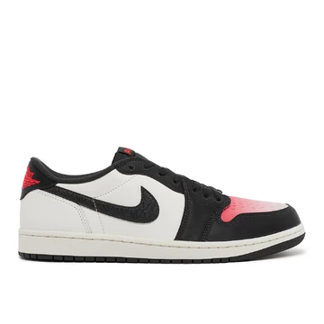 PSG x Air Jordan 1 Low Pink Oxford Außenseite