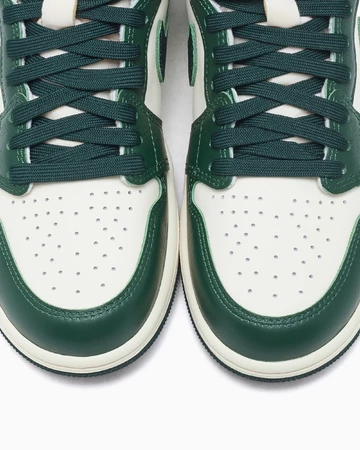 Jordan 1 High Pro Green Paar Zehen