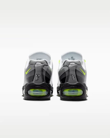 LEGO x Nike Air Max 95 GS Neon Fersen