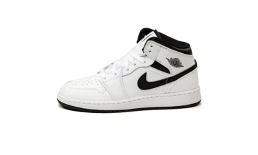 Jordan 1 Mid GS White Reverse Panda