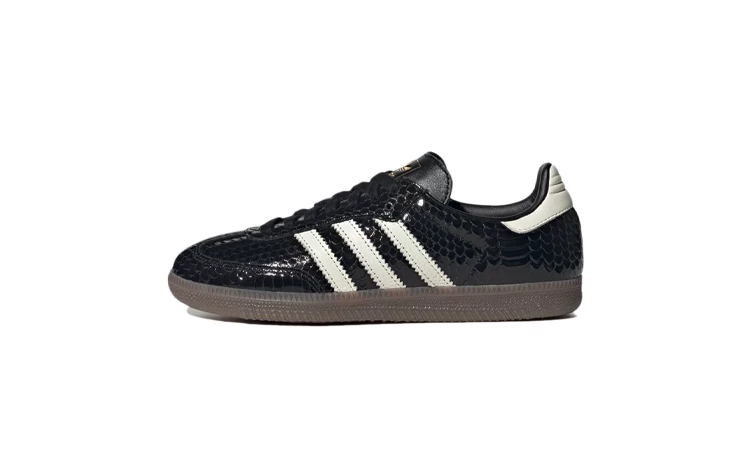adidas Samba Patent Black Snakeskin