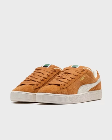 Puma Suede XL Hairy Caramel Latte schräg frontal