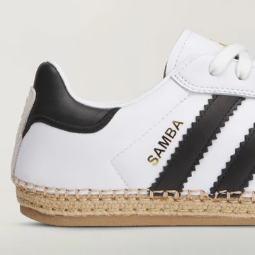 CLOT x adidas Samba Espadrille White